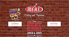 Desktop Screenshot of meateatery.com