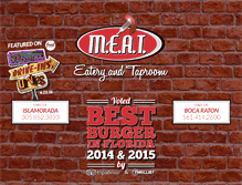 Tablet Screenshot of meateatery.com
